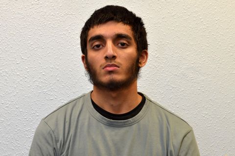 Haroon S. auf einem Polizeifoto