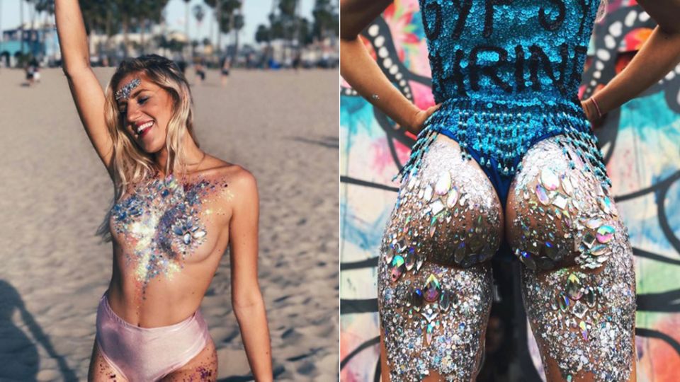 #glitterboobs als Festivaltrend