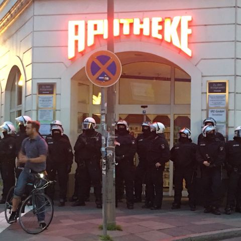 Vor-Gipfel im Hamburger Schanzenviertel