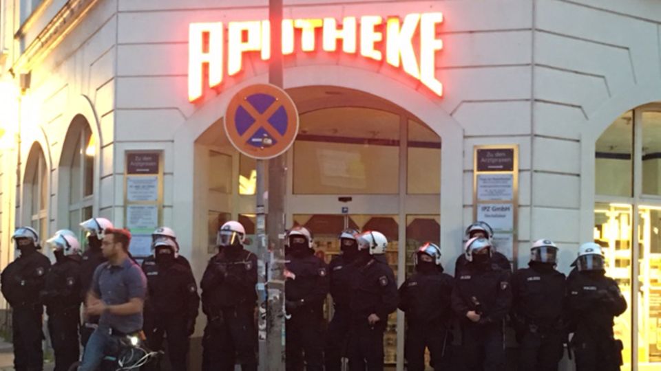 Vor-Gipfel im Hamburger Schanzenviertel Vor-Gipfel im Hamburger Schanzenviertel