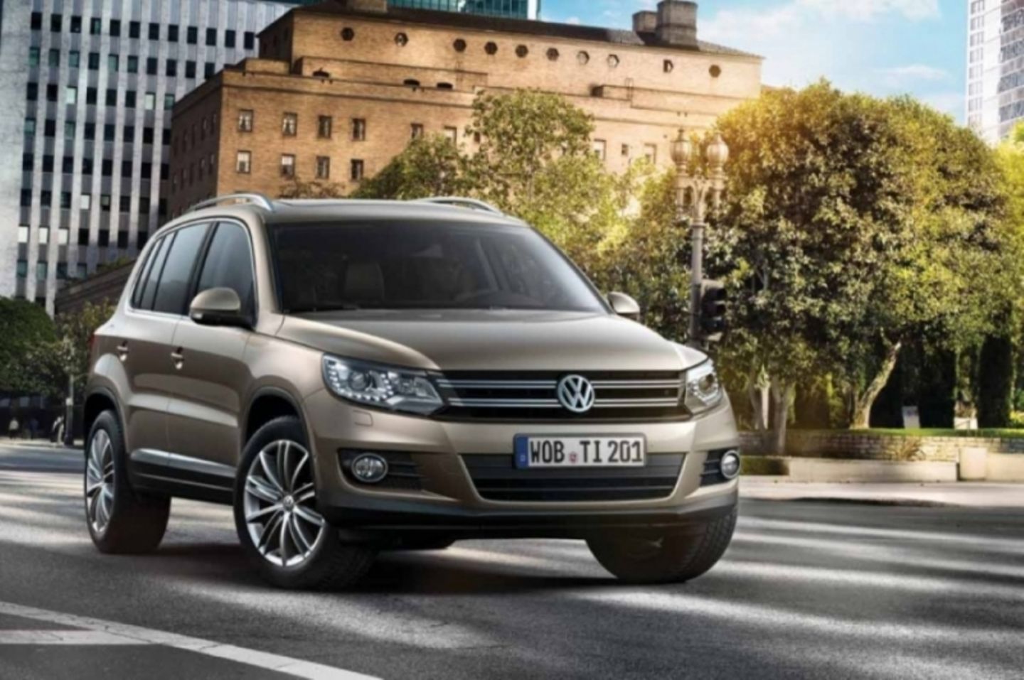 Beim VW Tiguan rutschte der Preis um 5,4 Prozent ab