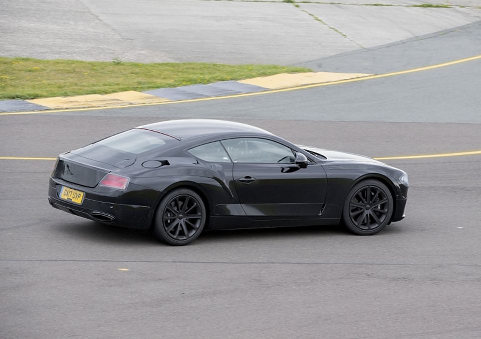 Bentley Continental GT 2018 - kürzere Überhänge, weniger Gewicht Bentley Continental GT 2018 - kürzere Überhänge, weniger Gewicht