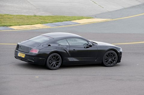 Bentley Continental GT 2018 - kürzere Überhänge, weniger Gewicht