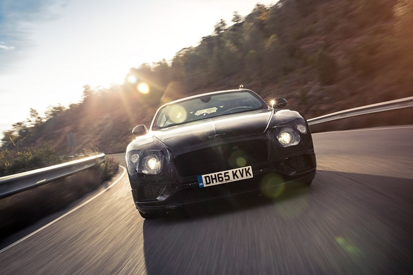 Bentley Continental GT 2018 - unterwegs in Nordspanien