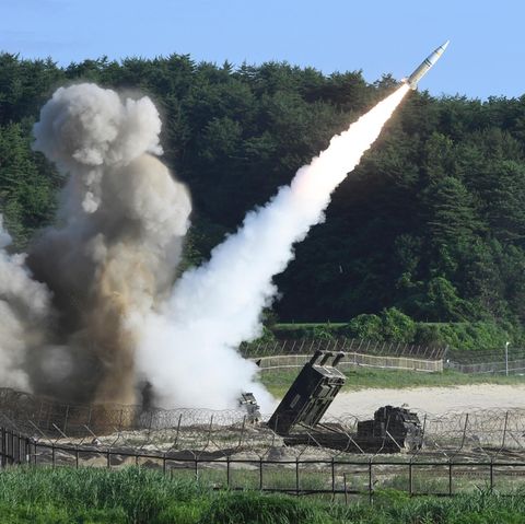 Nordkorea-Konflikt: Der Abschuss einer Rakete vom Typ "MGM-140 Army Tactical Missile" (Symbolbild)