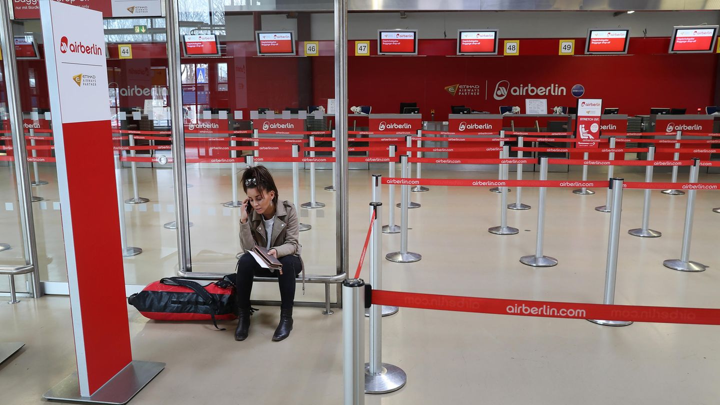 Air Berlin: Das Chaos in Tegel geht weiter