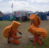 Performance-Kunst von ""The Alternative Anthropocene"