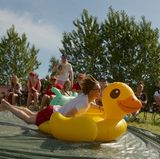 Wasserrutsche in der "Dream City"