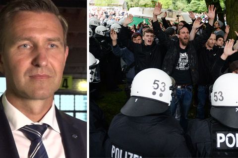 G20 Timo Zill dbate Polizei