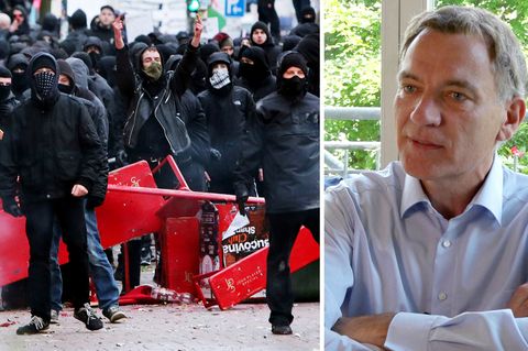 G20-Demo: Linken-Politiker Jan van Aken spricht sich nicht gegen Gewalt aus
