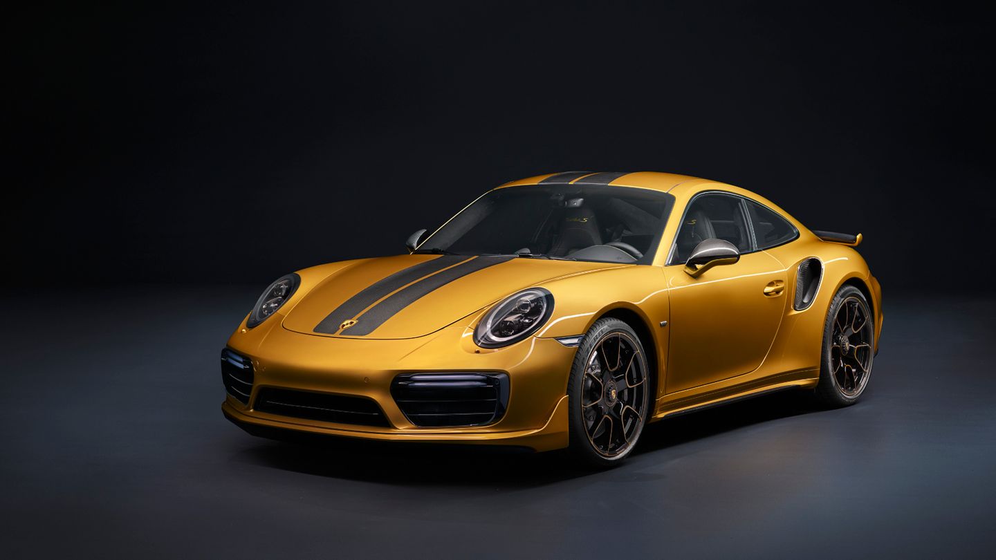 Der Porsche 911 Turbo S Exclusive Series leistet 446 kW/607 PS. 