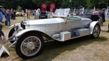 Rolls-Royce gehört zu Goodwood. Nur fünf Meilen vom Festival of Speed entfernt ist der Hersteller ansässig. Dieser Oldtimer ist eine Augenweide. 