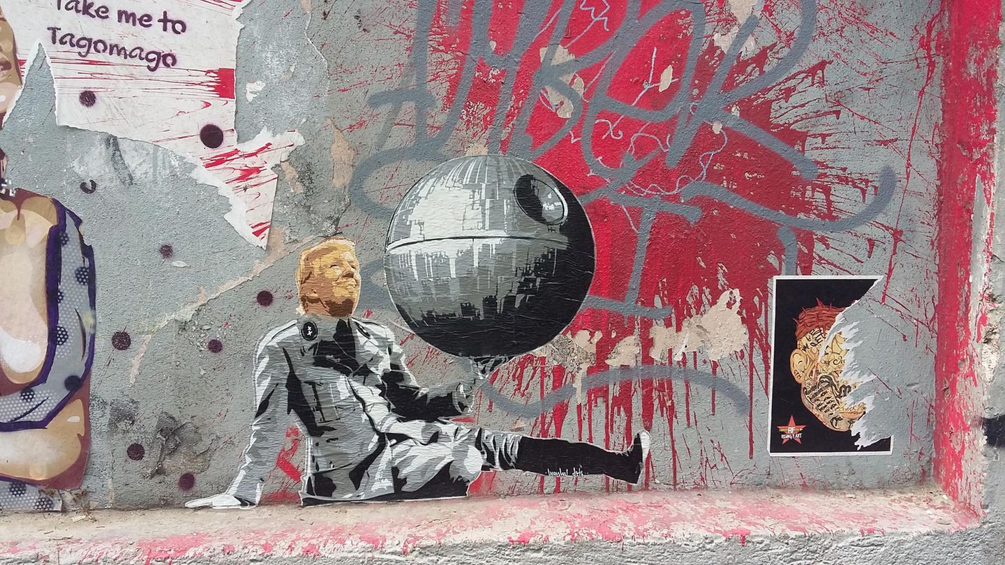 Trump mit Todesstern