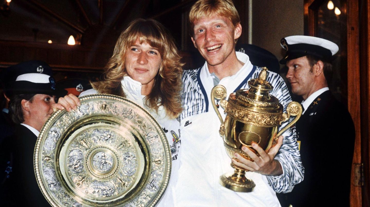 Steffi Graf und Boris Becker