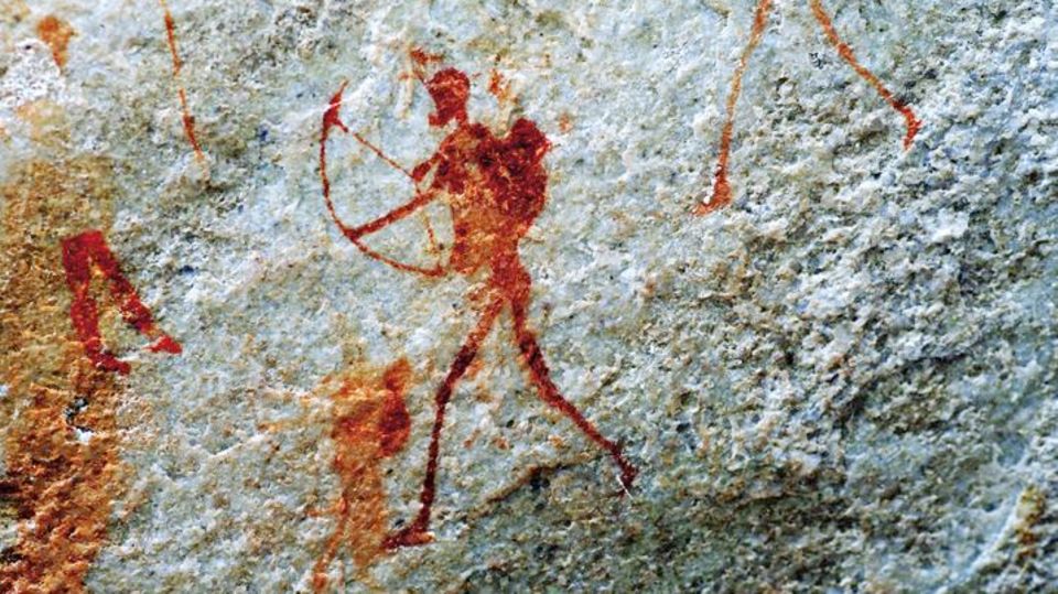 Anthropologie: Die Felszeichnungen von Jägern aus der Kapregion Südafrikas sind bis zu 6000 Jahre alt Die Felszeichnungen von Jägern aus der Kapregion Südafrikas sind bis zu 6000 Jahre alt