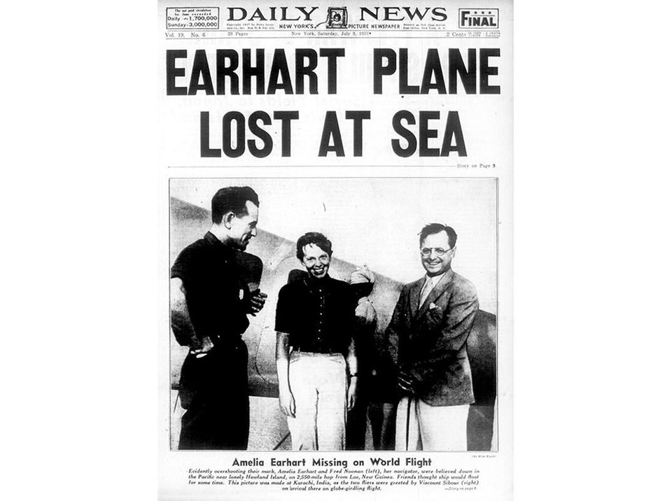 Die Welt war geschockt als die Pilotin verschwand.