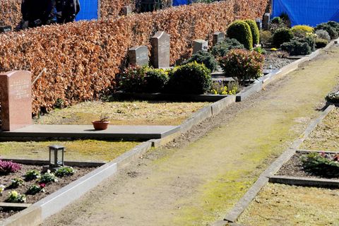 Ein Friedhof (Symbolbild)