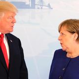 Merkel trifft Trump
