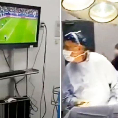 Chile: Ärzte schauen Fußball während OP - Confed Cup im Krankenhaus