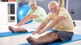 Bekannt aus der Otto-Werbung: Ob beim Yoga, ...