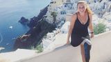 devgal in Santorini, Griechenland
