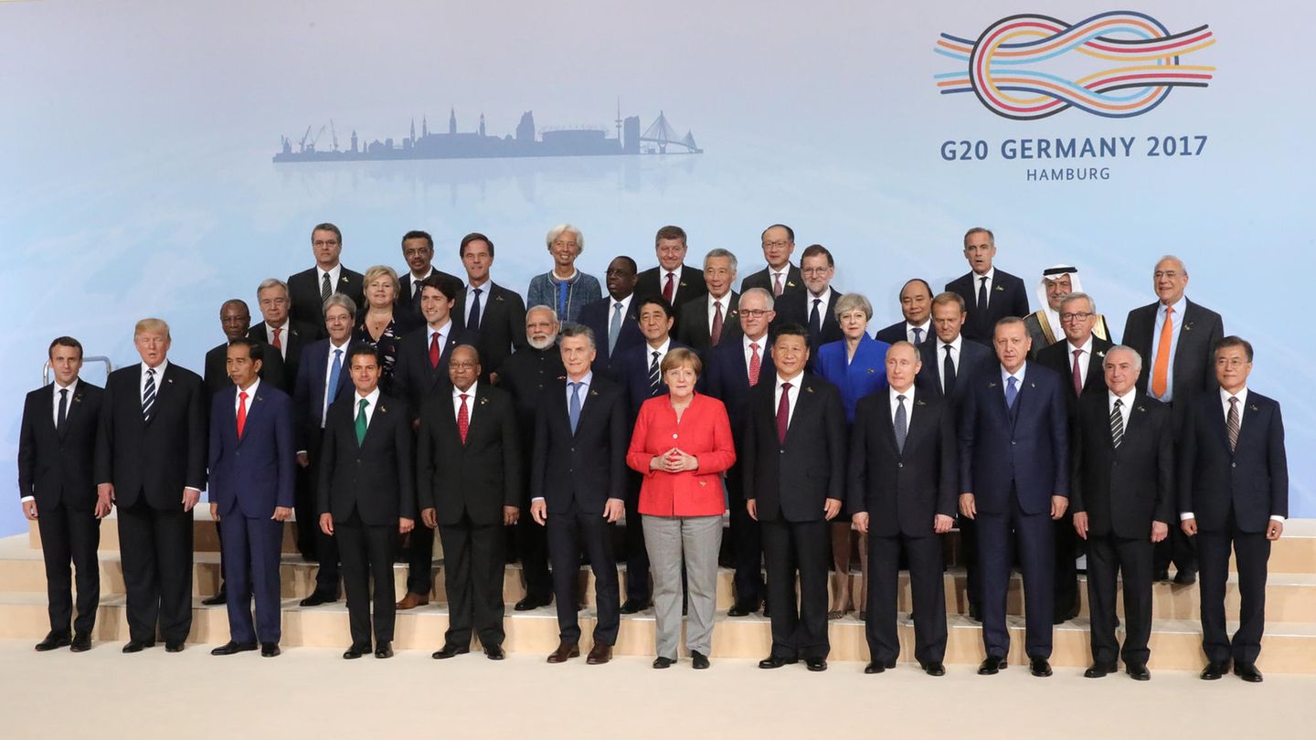 G20 Gruppenfoto