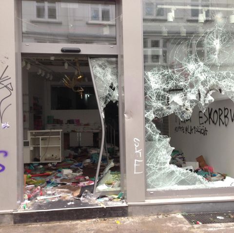 Die Hamburger Sternschanze am Morgen danach: Eine Spur der Zerstörung zieht sich durch das linke Viertel nach den G20-Krawallen
