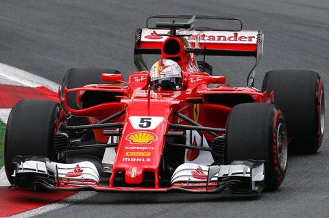 Sebastian Vettel beim Qualifying in Spielberg