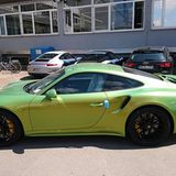 Allein der Preis für den Lack des Porsche 911 Turbo S liegt bei 60.000 Euro.