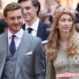 Pierre Casiraghi, der Sohn von Caroline von Hannover, mit seiner Frau Beatrice