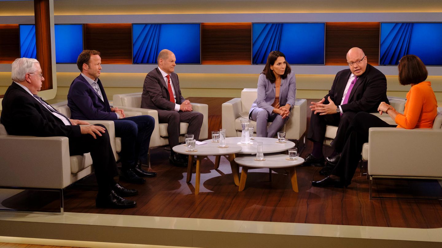 G20-Talk bei "Anne Will" in der ARD
