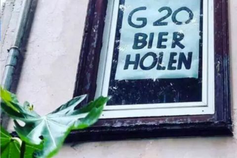 G20-Proteste: Humor statt Gewalt