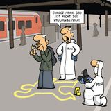 Cartoon-Buch: Absoluter Bahnsinn