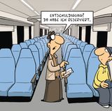 Cartoon-Buch: Absoluter Bahnsinn