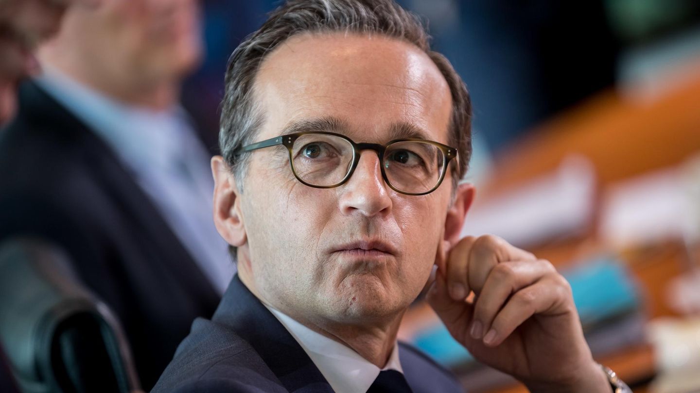 Bundesjustizminister Heiko Maas im Berliner Kanzleramt