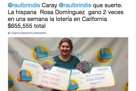 USA: 19-Jährige gewinnt zwei Mal in einer Woche im Lotto