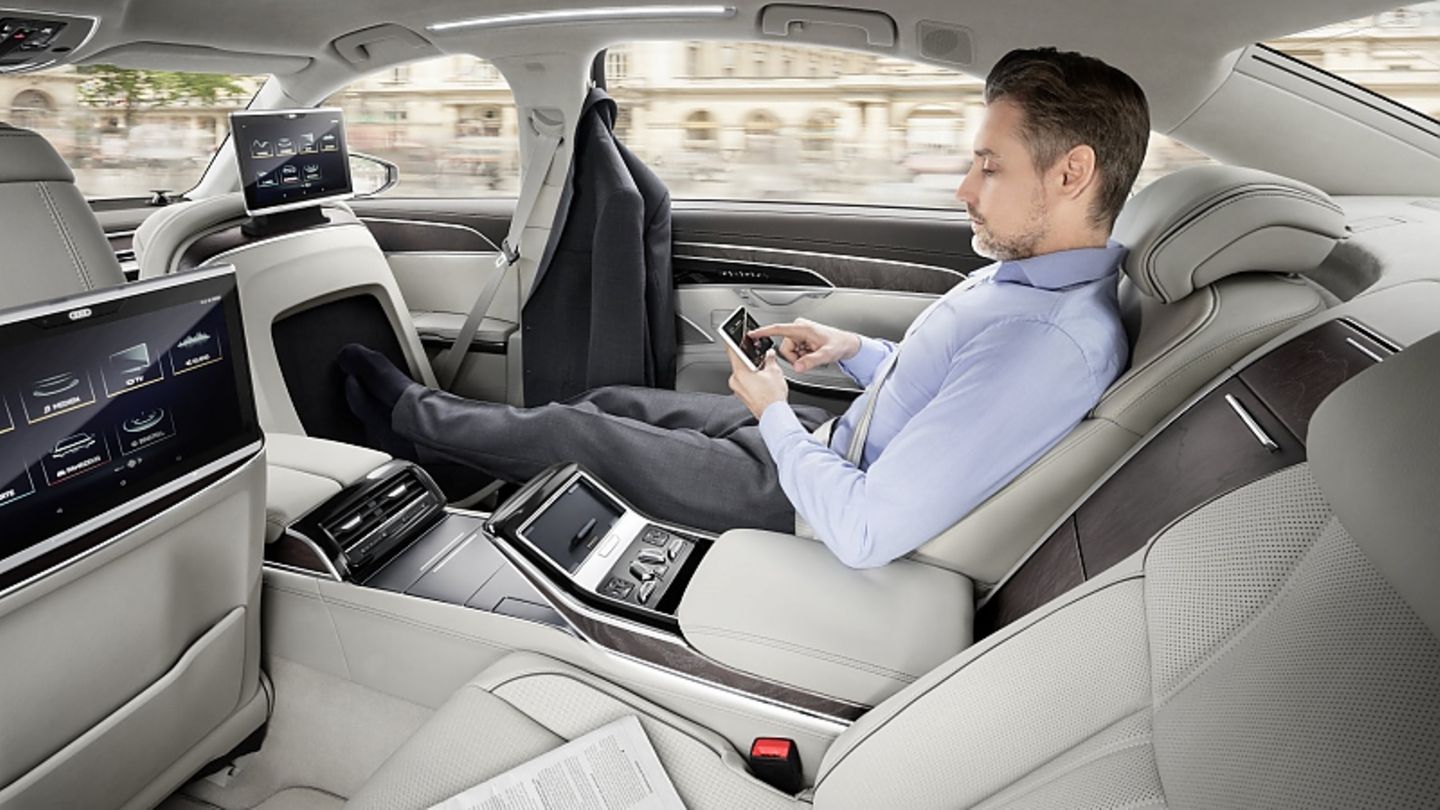 Audi A8 2018 - purer Luxus im Fond