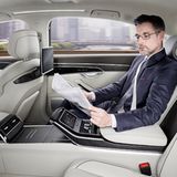 Audi A8 2018 - Arbeiten auf längeren Fahrten