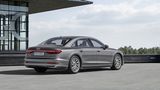 Audi A8 2018 - macht auch in grau eine elegante Figur