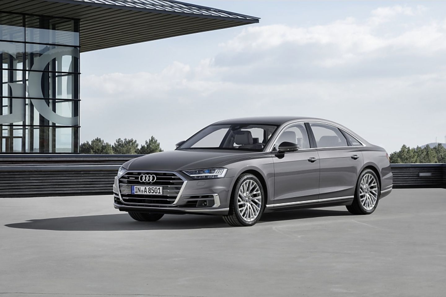 Audi A8 2018 - die Kurzversion ist 5,17 Meter lang
