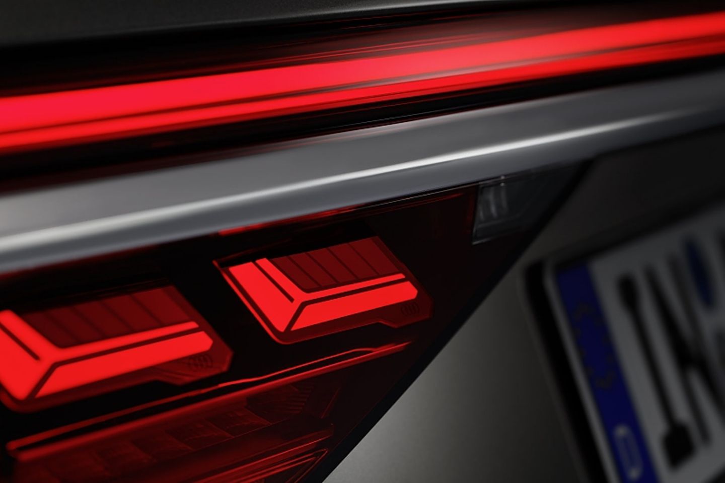 OLED-Lichtmodul am Heck