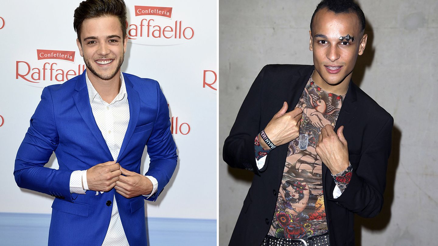 Luca Hänni und Prince Damien