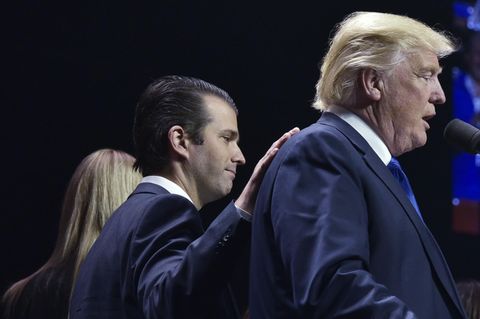 Donald Trump und Donald Trump jr.