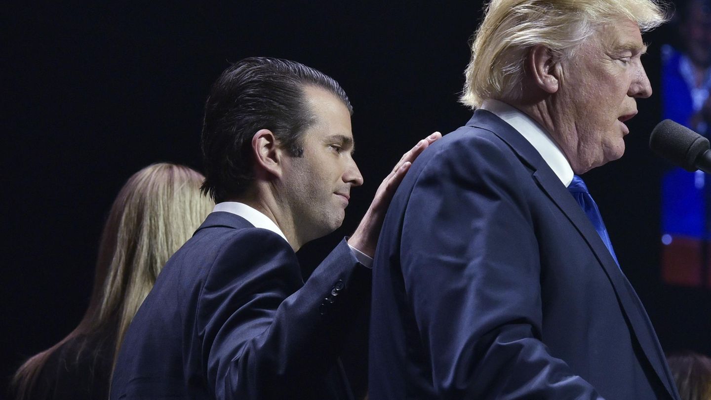 Donald Trump und Donald Trump jr.