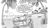 Urlaubs-Cartoons: So anstrengend können Ferien sein