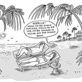 Urlaubs-Cartoons: So anstrengend können Ferien sein