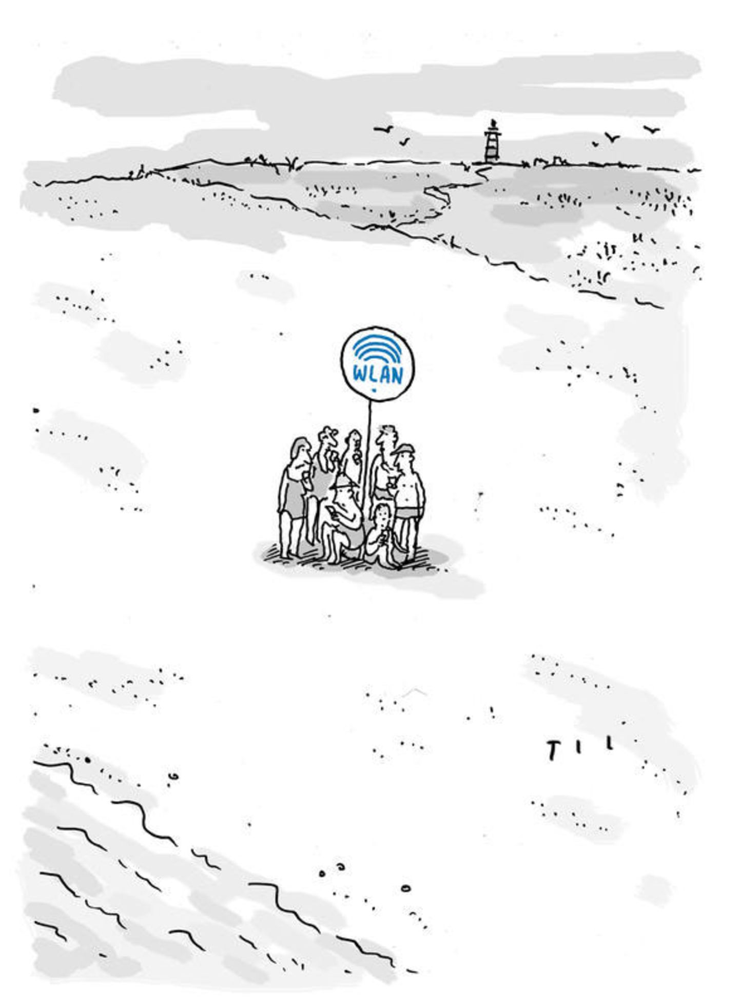 Urlaubs-Cartoons: So anstrengend können Ferien sein