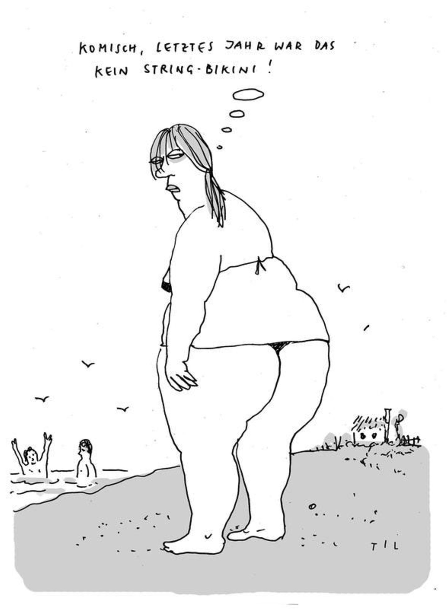 Urlaubs-Cartoons: So anstrengend können Ferien sein