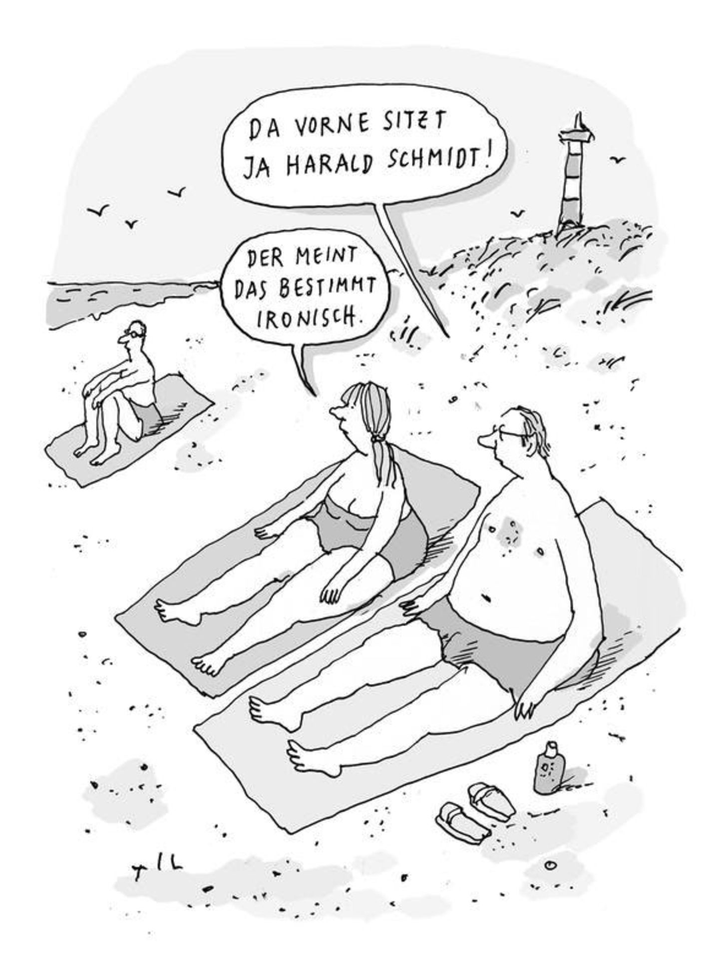 Urlaubs-Cartoons: So anstrengend können Ferien sein