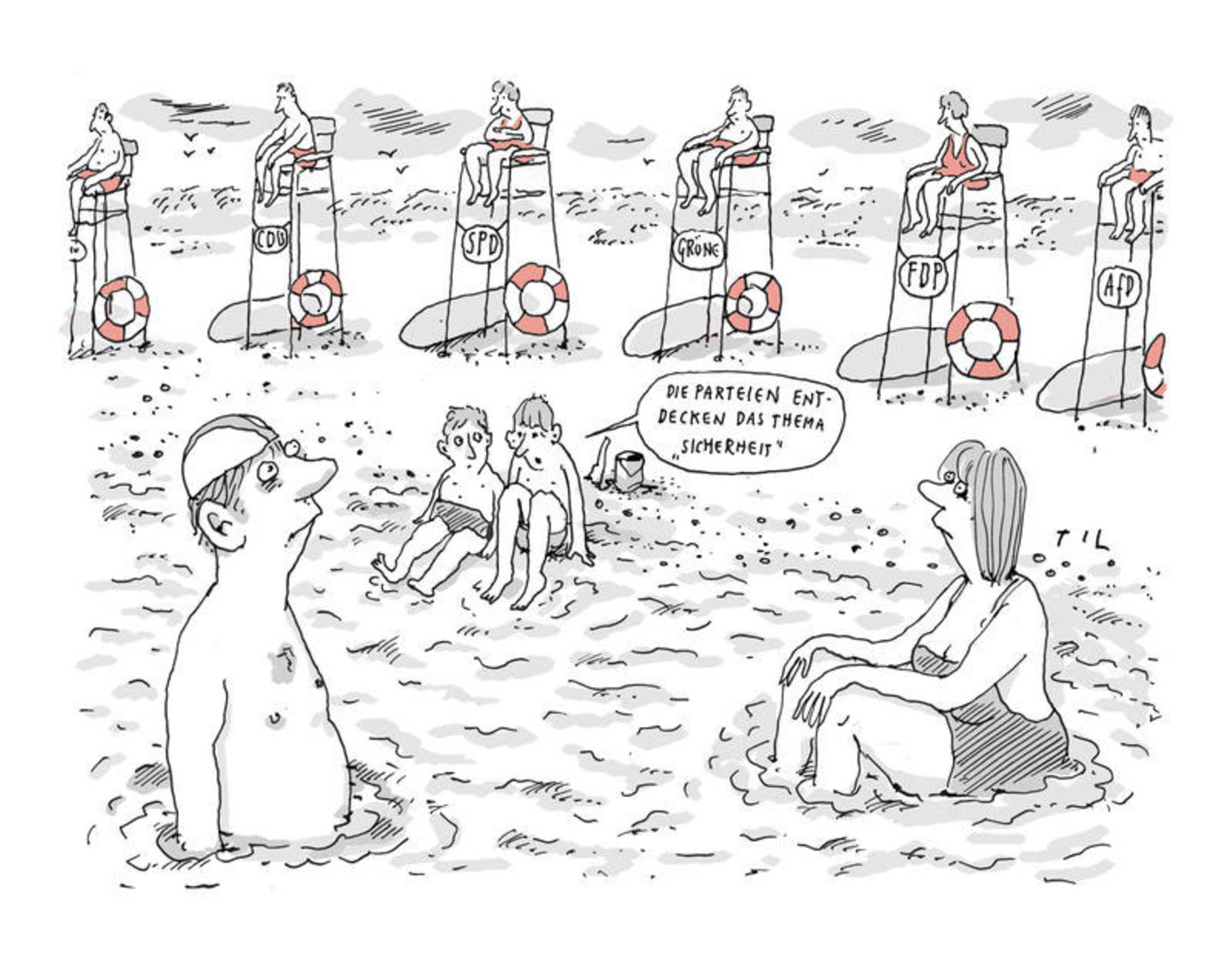 Urlaubs-Cartoons: So anstrengend können Ferien sein
